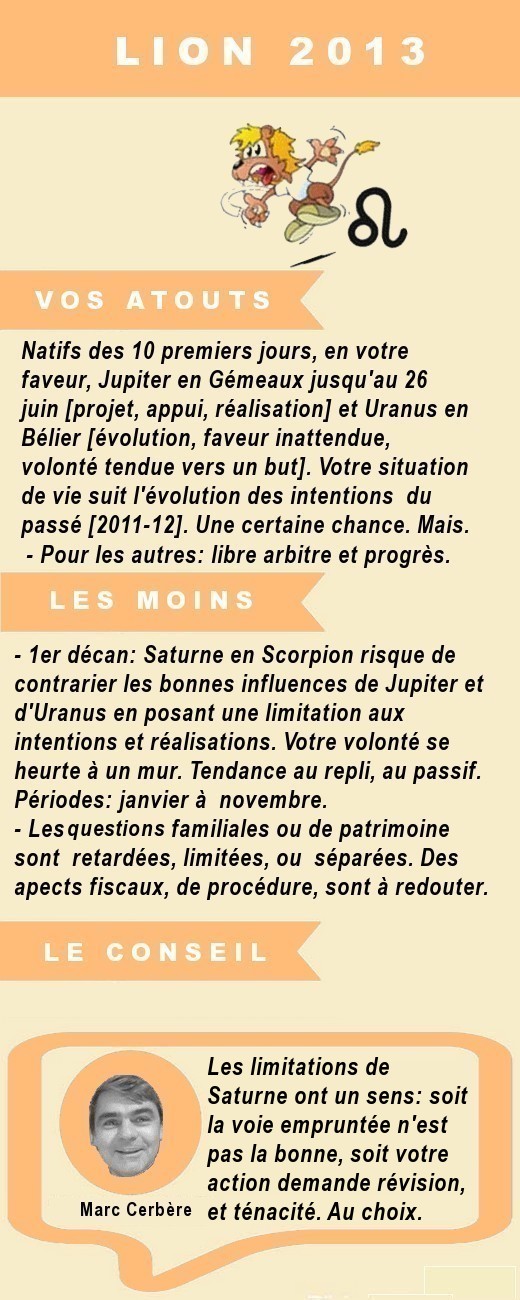 Horoscope 2013 - LION (JPG)