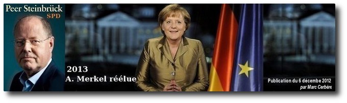 2013 Merkel réélue chancelière