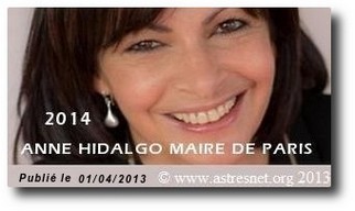 2014 - Anne Hidalgo maire de Paris