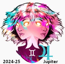 2024-25, Jupiter en Gémeaux